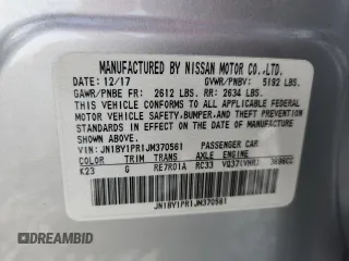 2018 Infiniti Q70 Luxe with VIN JN1BY1PR1JM370561, listed as a Copart auction lot 59784945 with 95,976 mi miles and Non repairable. Bid and sale history available at DreamBid. Image 13.