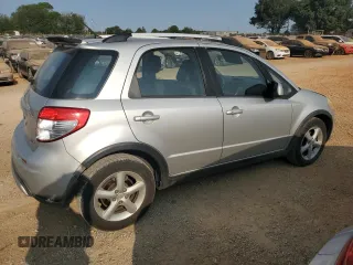 2008 Suzuki SX4 with VIN JS2YB417985101302, listed as a Copart auction lot 70764244 with 124,153 mi miles and Salvage Title. Bid and sale history available at carsss.com. Image 3.