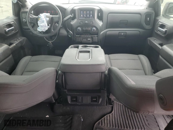 2024 Chevrolet Silverado 1500 Custom with VIN 3GCPABEK4RG267443, listed as a Copart auction lot 70267084 with 11,304 mi miles and Salvage Title. Bid and sale history available at DreamBid. Image 8.