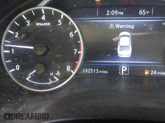 2017 Nissan Maxima SV with VIN 1N4AA6APXHC416086, listed as a IAAI auction lot 41694314 with 192,513 mi miles and . Bid and sale history available at DreamBid. Image 16.