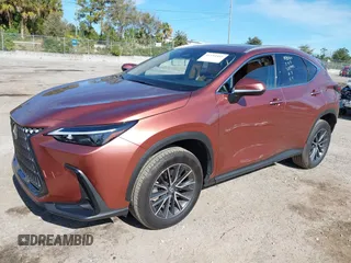 2025 Lexus NX with VIN 2T2GDCAZ5SC019472, listed as a IAAI auction lot 41154451 with 8,830 mi miles. Bid and sale history available at carsss.com. Image 17.