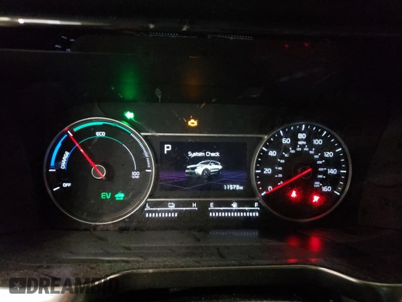2023 Kia Sorento Hybrid EX with VIN KNDRHDLG2P5205090, listed as a Copart auction lot 80365214 with 11,573 mi miles and Salvage Title. Bid and sale history available at carsss.com. Image 9.