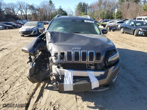 2019 Jeep Cherokee Limited with VIN 1C4PJMDN9KD168515, listed as a Copart auction lot 80912734 with 96,711 mi miles and Salvage Title. Bid and sale history available at carsss.com. Image 5.