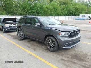 2017 Dodge Durango GT z VIN 1C4RDJDG5HC799115, wystawiony jako IAAI lot #42281526 z przebiegiem 90 389 mil mil oraz . Historia ofert i sprzedaży dostępna na DreamBid. Obrazek 1.