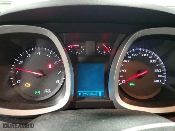 2013 Chevrolet Equinox LTZ with VIN 1GNFLGEK5DZ128571, listed as a Copart auction lot 81054914 with 215,769 mi miles and Salvage Title. Bid and sale history available at carsss.com. Image 9.