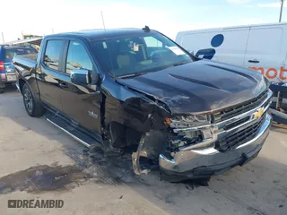 2019 Chevrolet Silverado 1500 LT with VIN 3GCPWCED4KG157393, listed as a IAAI auction lot 41363716 with 91,021 mi miles. Bid and sale history available at carsss.com. Image 1.