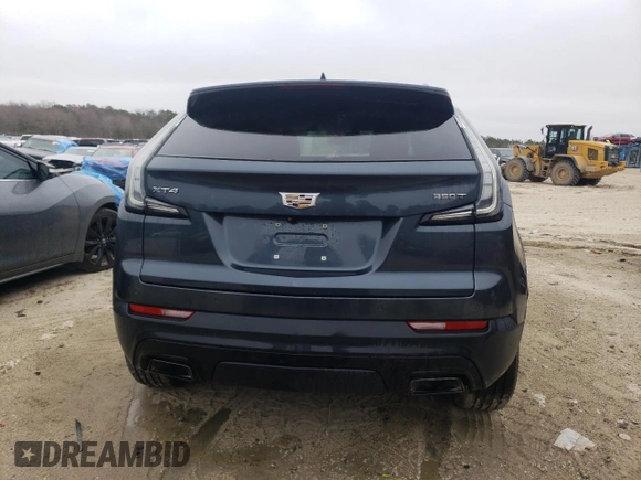 2020 Cadillac XT4 FWD Sport with VIN 1GYFZER49LF142149, listed as a Copart auction lot 47091745 with 41,672 mi miles and Salvage title. Bid and sale history available at DreamBid. Image 6.