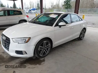 2018 Audi A3 Sedan Premium with VIN WAUB8GFF7J1020129, listed as a IAAI auction lot 41933899 with 69,654 mi miles. Bid and sale history available at carsss.com. Image 17.
