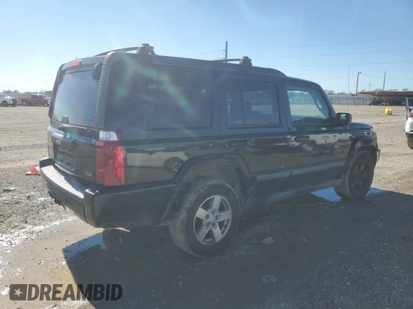 2007 Jeep Commander Sport with VIN 1J8HH48P47C614040, listed as a Copart auction lot 43062385 with 142,837 mi miles and Salvage Title. Bid and sale history available at carsss.com. Image 3.