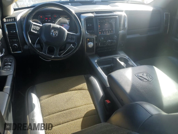 2016 Ram 1500 Sport with VIN 1C6RR6MT7GS327067, listed as a Copart auction lot 45554125 with 115,140 mi miles and Salvage Title. Bid and sale history available at carsss.com. Image 8.