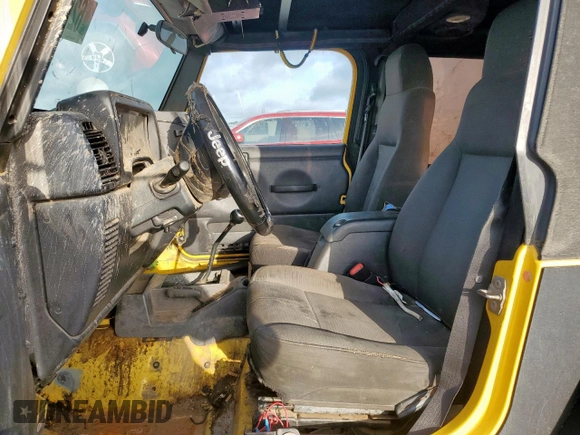 2006 Jeep Wrangler X with VIN 1J4FA39S16P700360, listed as a Copart auction lot 62078655 with 182,450 mi miles and Clean title. Bid and sale history available at DreamBid. Image 7.