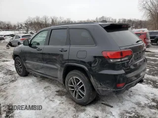 2021 Jeep Grand Cherokee Trailhawk with VIN 1C4RJFLT3MC581673, listed as a Copart auction lot 44993235 with 18,227 mi miles and Salvage Title. Bid and sale history available at carsss.com. Image 2.