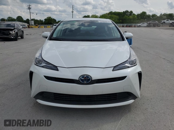 2022 Toyota Prius L Eco with VIN JTDKAMFUXN3169360, listed as a Copart auction lot 53903215 with 46,359 mi miles and Salvage Title. Bid and sale history available at carsss.com. Image 5.