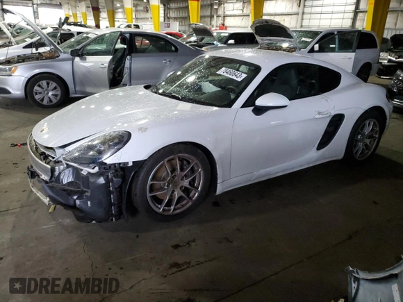 2017 Porsche 718 Cayman z VIN WP0AA2A88HS270773, wystawiony jako Copart lot #78460643 z przebiegiem 47 529 mil mil oraz . Historia ofert i sprzedaży dostępna na DreamBid. Obrazek 1.