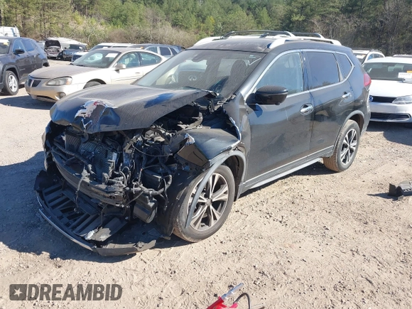 2019 Nissan Rogue SV with VIN JN8AT2MT9KW261269, listed as a IAAI auction lot 41699970 with 37,872 mi miles and . Bid and sale history available at DreamBid. Image 17.
