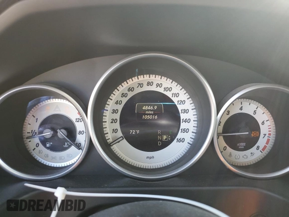 2015 Mercedes-Benz E-Class E 350 Sport with VIN WDDHF5KBXFB125393, listed as a Copart auction lot 50198345 with 105,016 mi miles and Salvage Title. Bid and sale history available at carsss.com. Image 9.