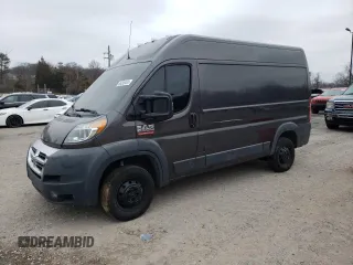 2018 Ram ProMaster Cargo with VIN 3C6TRVCG5JE133801, listed as a Copart auction lot 86289424 with Not Provided miles and Salvage Title. Bid and sale history available at DreamBid. Image 1.