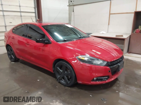 2014 Dodge Dart SXT z VIN 1C3CDFBBXED927532, wystawiony jako IAAI lot #41493952 z przebiegiem 104 662 mil mil oraz . Historia ofert i sprzedaży dostępna na DreamBid. Obrazek 1.