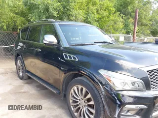 2016 Infiniti QX80 with VIN JN8AZ2NE9G9125213, listed as a IAAI auction lot 42397559 with 187,304 mi miles and . Bid and sale history available at DreamBid. Image 6.