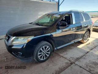 2014 Nissan Pathfinder S с VIN 5N1AR2MN8EC706629, выставлен на аукционе Copart как лот 61076155 с пробегом 99 039 миль миль и Списание • Salvage title. История ставок и продаж доступна на DreamBid. Изображение 1.