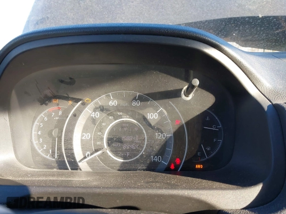 2016 Honda CR-V LX with VIN 5J6RM4H31GL009844, listed as a IAAI auction lot 41712082 with 158,843 mi miles. Bid and sale history available at carsss.com. Image 7.