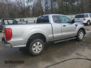 2020 Ford Ranger XL with VIN 1FTER1EHXLLA82497, listed as a Copart auction lot 44917445 with 53,391 mi miles and Salvage Title. Bid and sale history available at DreamBid. Image 3.