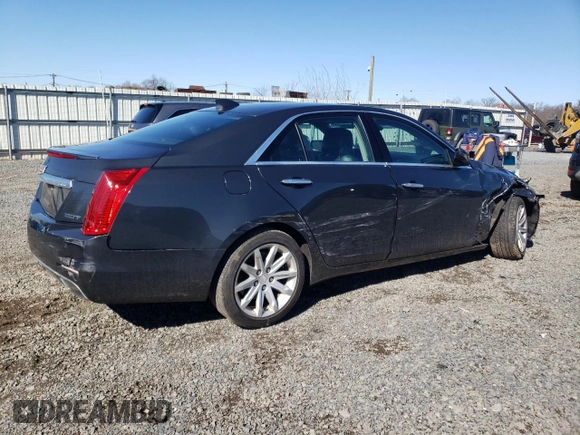 2015 Cadillac CTS AWD with VIN 1G6AW5SX8F0134518, listed as a Copart auction lot 50009215 with 91,545 mi miles and Salvage title. Bid and sale history available at DreamBid. Image 3.