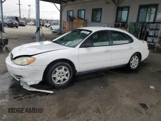 2006 Ford Taurus SE with VIN 1FAHP53U86A237001, listed as a Copart auction lot 62858785 with 133,697 mi miles and Salvage title. Bid and sale history available at DreamBid. Image 1.