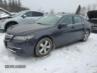 2015 Acura TLX with VIN 19UUB1F37FA800401, listed as a Copart auction lot 82857114 with 120,370 mi miles and Clean Title. Bid and sale history available at carsss.com. Image 1.