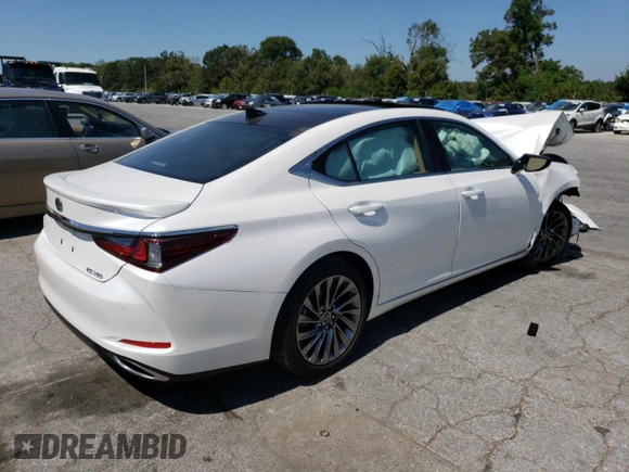 2024 Lexus ES 350 Luxury with VIN 58AEZ1B19RU176840, listed as a Copart auction lot 70298934 with Not provided miles and Salvage title. Bid and sale history available at DreamBid. Image 3.