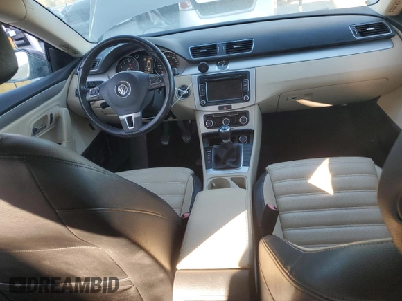 2012 Volkswagen CC Sport PZEV with VIN WVWNP7AN6CE533613, listed as a Copart auction lot 82024884 with 108,089 mi miles and Salvage Title. Bid and sale history available at carsss.com. Image 8.