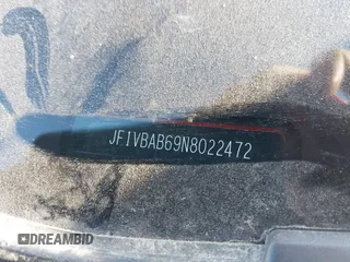 2022 Subaru WRX z VIN JF1VBAB69N8022472, wystawiony jako IAAI lot #41521034 z przebiegiem 23 303 mil mil oraz . Historia ofert i sprzedaży dostępna na DreamBid. Obrazek 9.