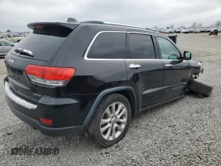 2017 Jeep Grand Cherokee Limited 75th Anniversary with VIN 1C4RJFBG1HC683371, listed as a Copart auction lot 45853175 with 142,277 mi miles and Salvage title. Bid and sale history available at DreamBid. Image 3.