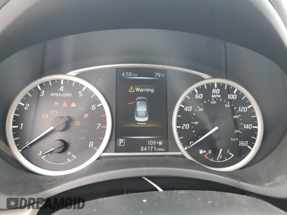 2017 Nissan Sentra SV with VIN 3N1AB7AP4HY314239, listed as a Copart auction lot 59296545 with 84,171 mi miles and Salvage title. Bid and sale history available at DreamBid. Image 9.