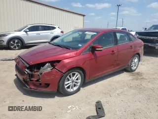 2015 Ford Focus SE with VIN 1FADP3F28FL261218, listed as a Copart auction lot 52094935 with 38,052 mi miles and Salvage Title. Bid and sale history available at carsss.com. Image 1.