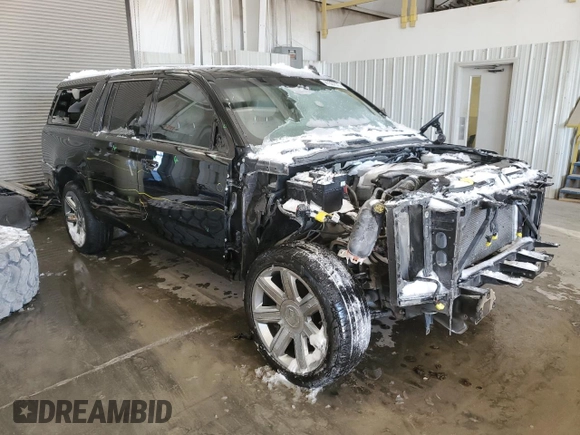 2017 Cadillac Escalade ESV Luxury z VIN 1GYS4HKJ5HR377460, wystawiony jako Copart lot #41507575 z przebiegiem 135 228 mil mil oraz Szkoda całkowita • Salvage title. Historia ofert i sprzedaży dostępna na DreamBid. Obrazek 4.