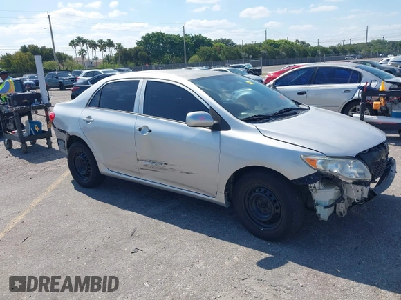2010 Toyota Corolla with VIN 1NXBU4EE2AZ240438, listed as a IAAI auction lot 42125407 with 185,253 mi miles and . Bid and sale history available at DreamBid. Image 1.