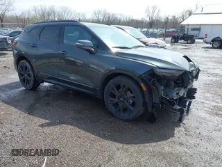 2019 Chevrolet Blazer RS z VIN 3GNKBERS0KS694793, wystawiony jako IAAI lot #41946992 z przebiegiem 40 313 mil mil oraz . Historia ofert i sprzedaży dostępna na DreamBid. Obrazek 1.