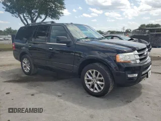 2017 Ford Expedition Limited z VIN 1FMJU1KT6HEA21919, wystawiony jako Copart lot #55009405 z przebiegiem 73 857 mil mil oraz Szkoda całkowita • Salvage title. Historia ofert i sprzedaży dostępna na DreamBid. Obrazek 4.
