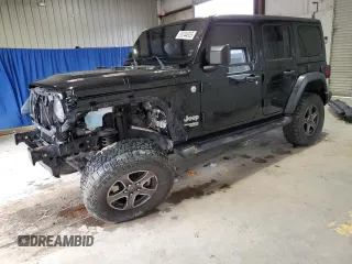 2018 Jeep Wrangler Unlimited Sport S z VIN 1C4HJXDG7JW126662, wystawiony jako Copart lot #50344905 z przebiegiem 60 347 mil mil oraz Szkody całkowita. Historia ofert i sprzedaży dostępna na DreamBid. Obrazek 1.