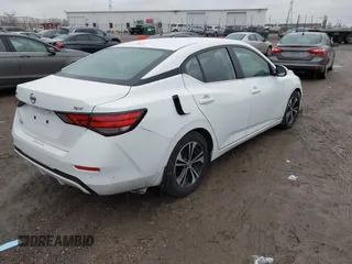 2021 Nissan Sentra SV with VIN 3N1AB8CV2MY306555, listed as a IAAI auction lot 41717581 with 63,198 mi miles and . Bid and sale history available at DreamBid. Image 4.