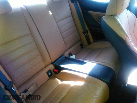 2016 Lexus RC 300 F Sport with VIN JTHSM5BC0G5000271, listed as a IAAI auction lot 36400494 with 71,678 mi miles and . Bid and sale history available at carsss.com. Image 8.