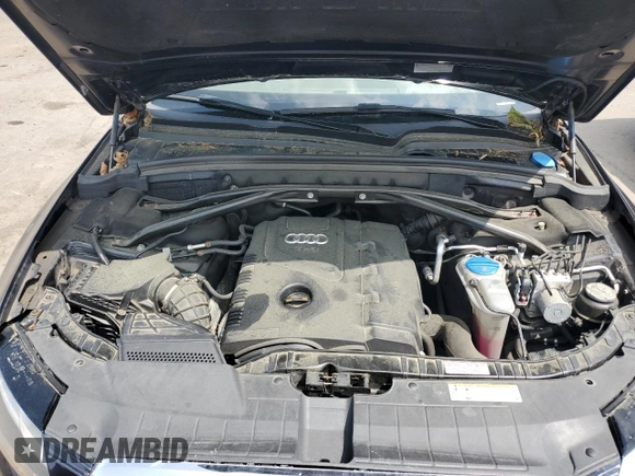 2012 Audi Q5 Premium with VIN WA1CFAFP9CA024974, listed as a Copart auction lot 58266445 with 119,749 mi miles and Salvage title. Bid and sale history available at DreamBid. Image 11.