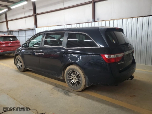 2011 Honda Odyssey EX-L with VIN 5FNRL5H67BB093706, listed as a Copart auction lot 48590265 with 272,310 mi miles and Salvage Title. Bid and sale history available at carsss.com. Image 2.