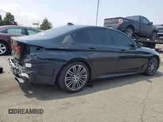 2019 BMW 5 Series 540i xDrive z VIN WBAJE7C55KWW20197, wystawiony jako Copart lot #58353645 z przebiegiem 50 431 mil mil oraz Szkoda całkowita • Salvage title. Historia ofert i sprzedaży dostępna na DreamBid. Obrazek 3.