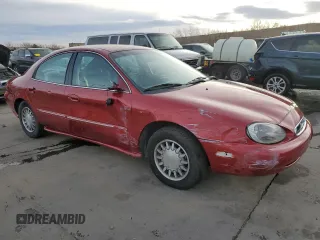 1998 Mercury Sable GS with VIN 1MEFM50U5WG609629, listed as a Copart auction lot 81637854 with 86,230 mi miles and Salvage Title. Bid and sale history available at carsss.com. Image 4.