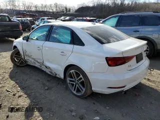 2018 Audi A3 Sedan Premium with VIN WAUB8GFF5J1040976, listed as a Copart auction lot 47027244 with 55,097 mi miles. Bid and sale history available at carsss.com. Image 2.