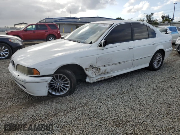 2002 BMW 5 Series 540iA with VIN WBADN63462GM74756, listed as a Copart auction lot 51186955 with 138,347 mi miles and Salvage Title. Bid and sale history available at carsss.com. Image 1.