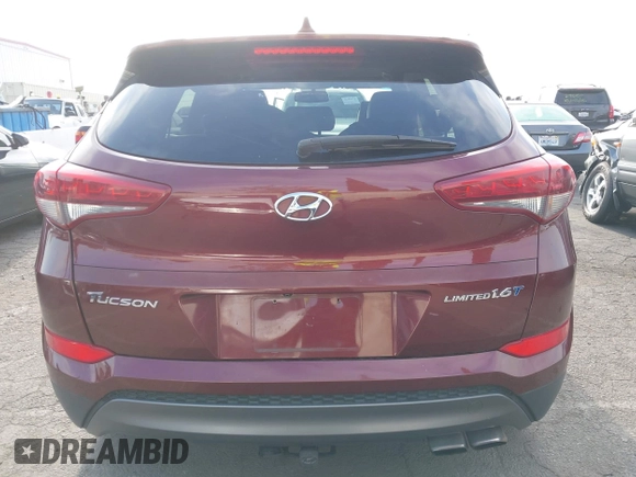 2016 Hyundai Tucson Limited z VIN KM8J33A29GU248789, wystawiony jako IAAI lot #42327327 z przebiegiem 114 479 mil mil oraz . Historia ofert i sprzedaży dostępna na DreamBid. Obrazek 16.