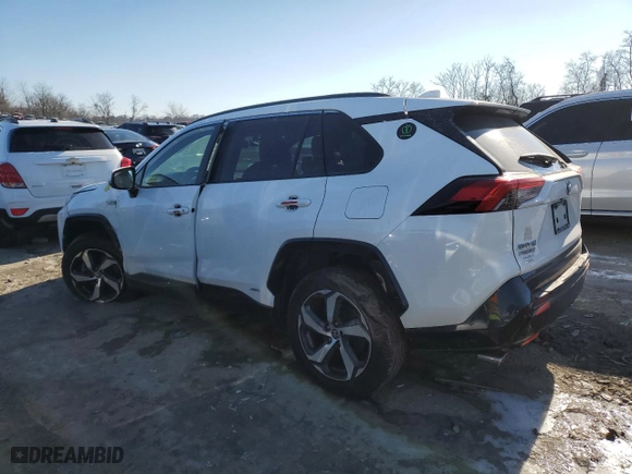 2023 Toyota RAV4 Prime SE with VIN JTMAB3FV1PD115194, listed as a Copart auction lot 88228095 with 74,658 mi miles and Salvage Title. Bid and sale history available at carsss.com. Image 2.